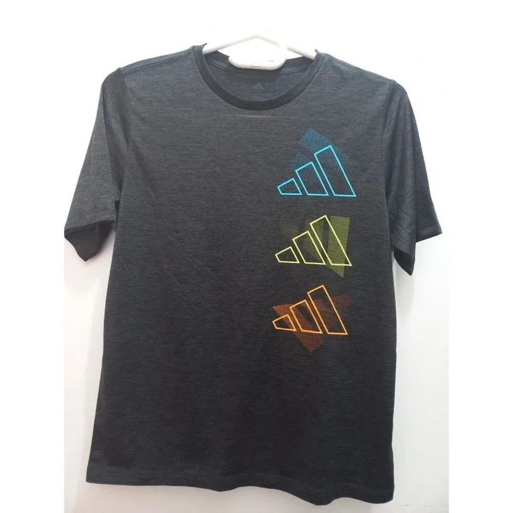 Adidas Mens Triple Badge of Sport Graphic TShirt